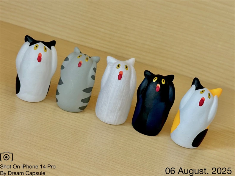 ألعاب المقصورة ألعاب الكبسولات مضحك الحيوان الصراخ فرحان العالم الشهير اللوحة الغوريلا العانس القط هاتشي نيكو كاليكو حلية أرقام