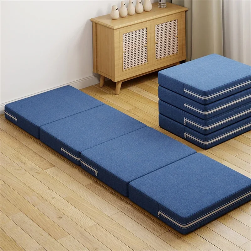 

Multifunctional Folding Mattress Simple Student Dormitory Single Tatami Folding Beds Portable Office Nap Bed Thickened Sponge