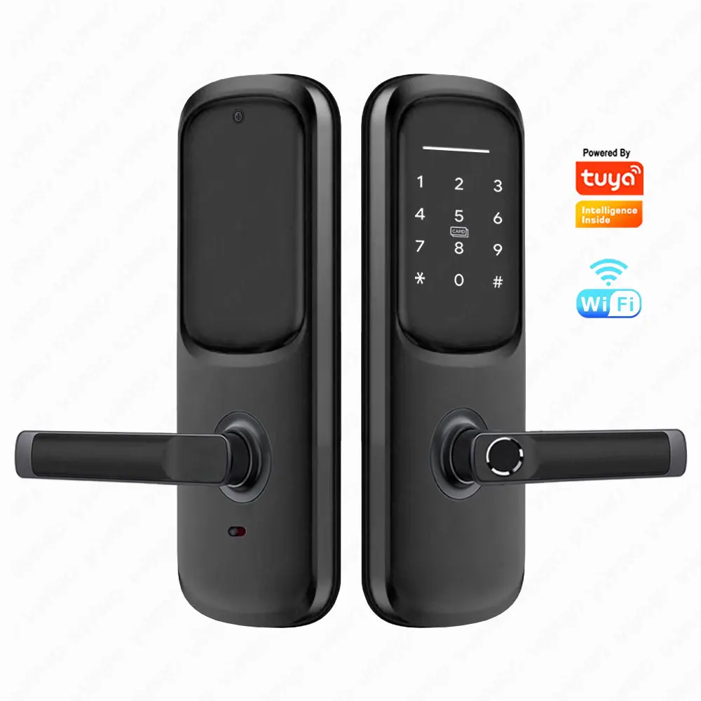 High Security Fingerprint Ttlock Smart Lock BLE Digital Smart Door Lock For Home Airbnb Apartment Project