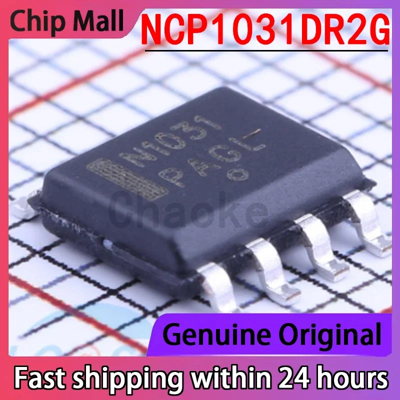 

5PCS New Original NCP1031DR2G Screen Printed N1031 Package SOP8 AC-DC Controller and Regulator
