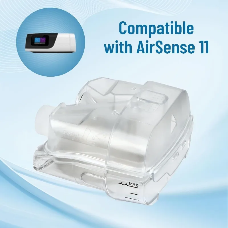 S11 CPAP Water Chamber AirSense 11 Humidifier Replacement Tank + 10pcs CPAP Air Filter Sleep Apnea Machine Accessories