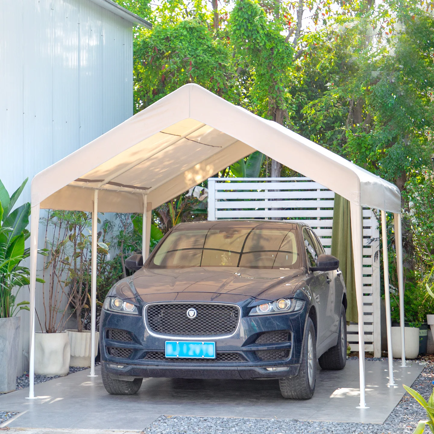Outdoor car shed awning Internet celebrity night market stall four-legged tent canopy sun protection parking shed household