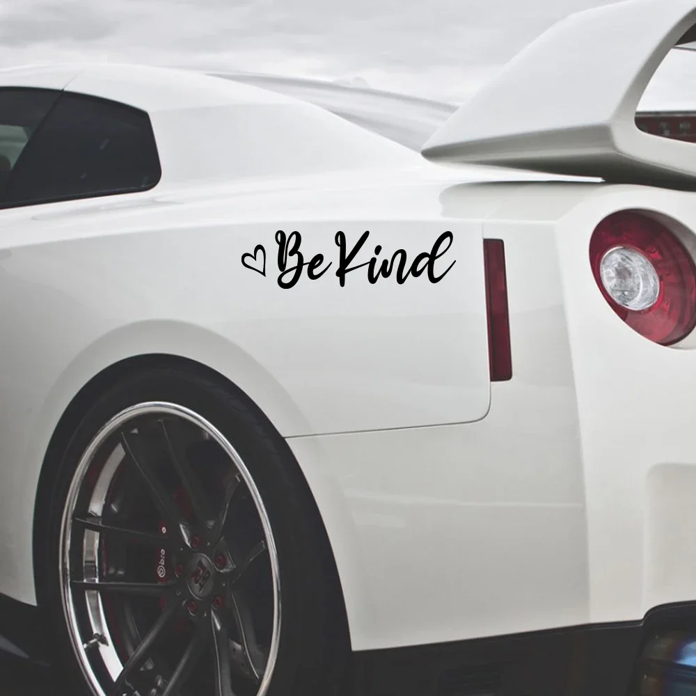 

Be Kind Decal Sticker Spread Kindness Vinyl Decal Inspirational Quote Decor Truck Rear Windshield Motorcycle Car Door Sticker