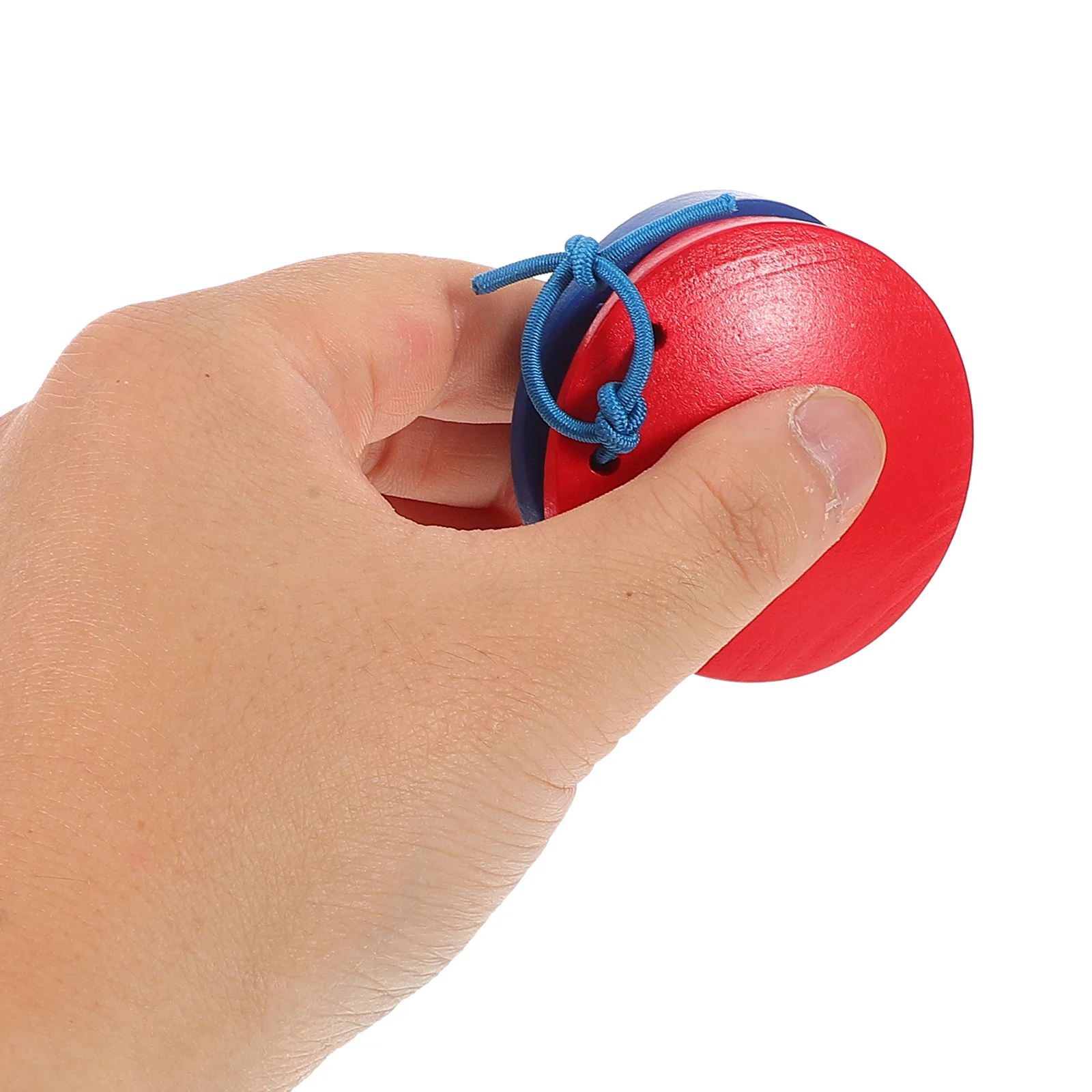 

8pcs Wooden Kids Castanets Musical Instruments Finger Hand Percussion Rhythm Tools For Orff Method Parent-Child Interaction