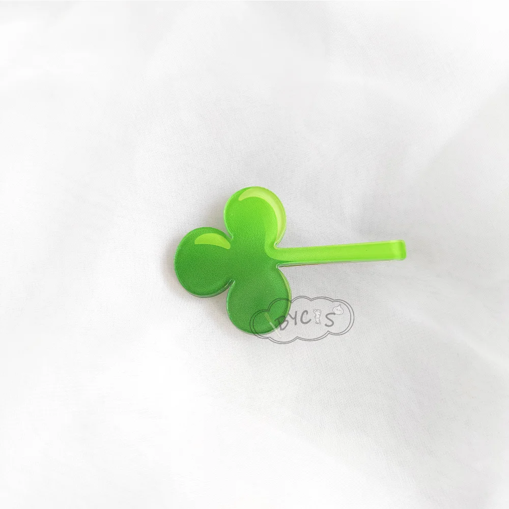 LoveLive! Takami Chika Cos Shamrock Hairpin copricapo Costume di Halloween Anime Prop accessori per gioielli ragazza