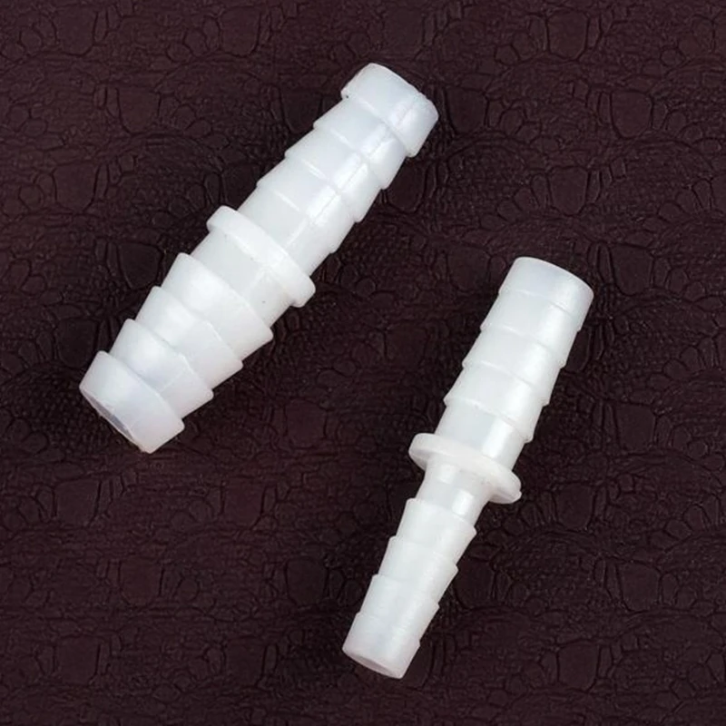 3~50pcs 2.4~9mm To 4~12mm PE Plastic Pagoda Direct Connectors Aquarium Water Tank Air Pump Adapter Garden Irrigation Hose Joint