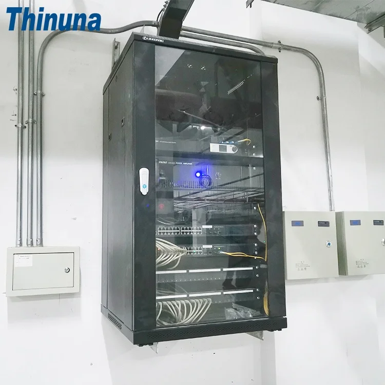 Thinuna IP-9601SX III 17 بوصة PA نظام الخادم IP شبكة نظام البث الصوتي الرقمي الخادم دعم TCP IP UDP IGMP #6