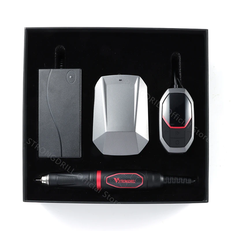 Pédale de polissage portative sans fil Bluetooth pour bijoux, jade, laboratoire d'ongles, puissance 64W, sans balais