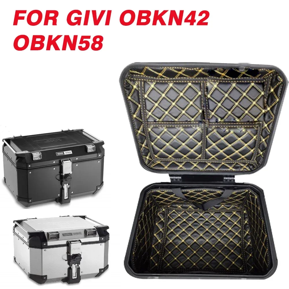 For GIVI OBKN 42 58 37 OBKN42 OBKN58 DLM46 trekker outback 58 Motorcycle Top Case Protector Storage Box Mat  Accessories