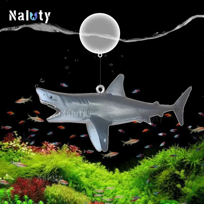 New Aquarium Decoration Accessories Mini Samll Ornaments Marine Animal Shark Whale Decor Aquarium for Fish Tank Accessories