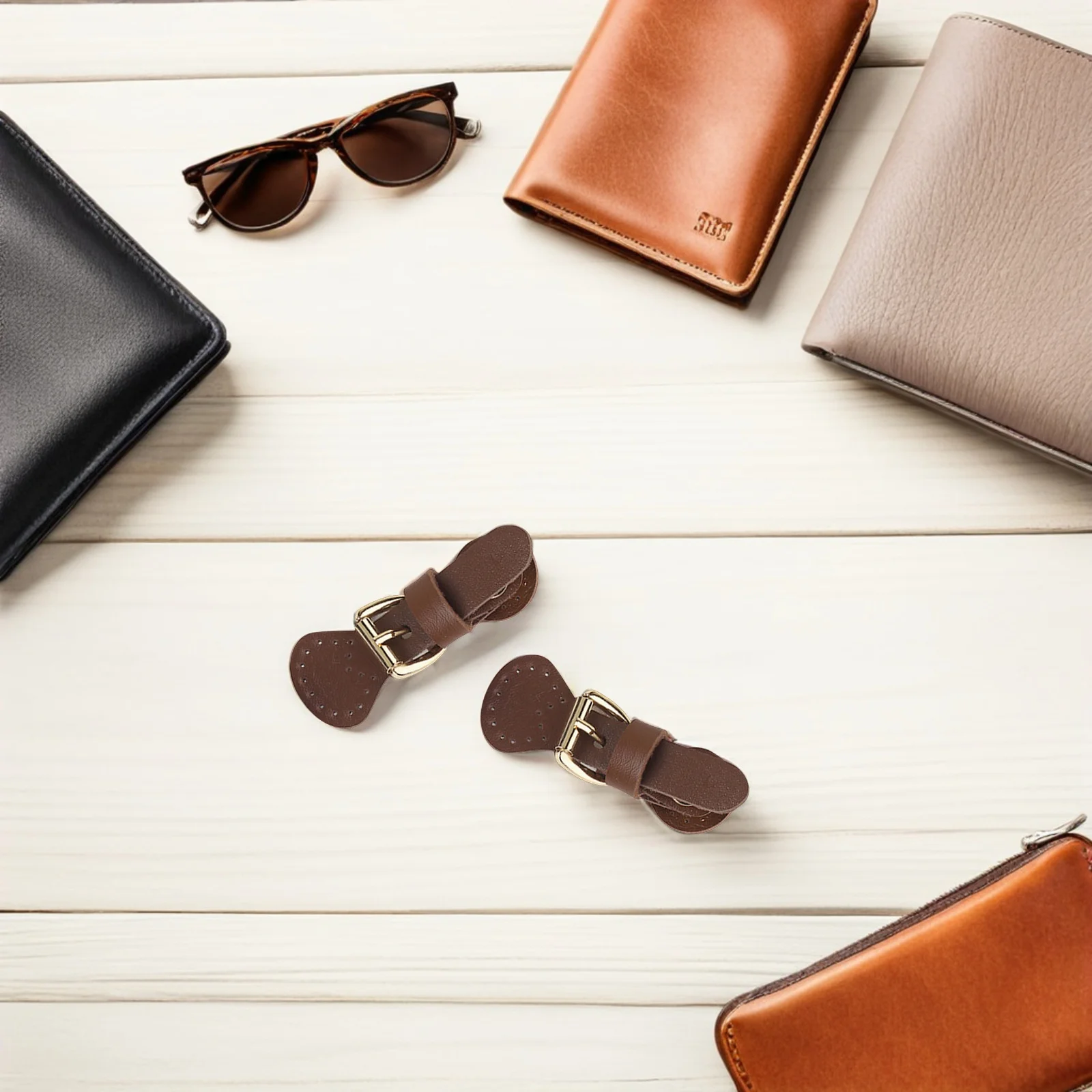 1 مجموعة المغناطيسي أزرار خاطفة عميق البني بولي مشبك معدني مشبك لمحفظة معطف سترة حقيبة يد الأمتعة إغلاق Diy بها بنفسك الحرفية الخياطة #5