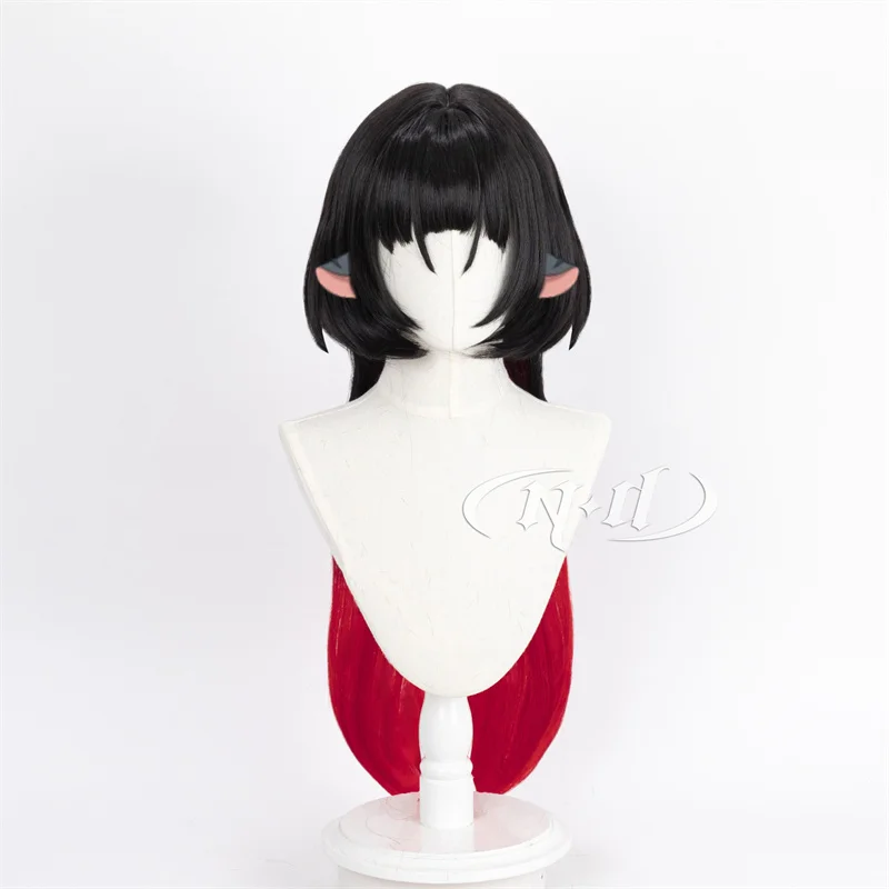 Nd zenless zona zero cosplay perucas zz jane doe cosplay perucas de cabelo para traje jogo festa comic con coser sintético resistente ao calor