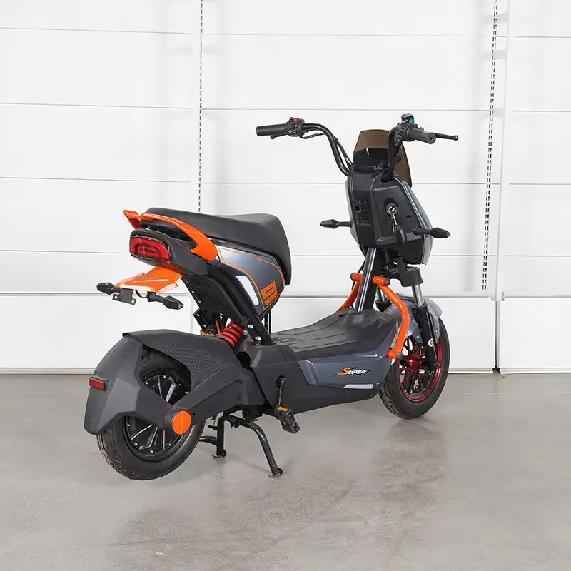 دراجات سباق كهربائية فائقة السرعة 1000 وات، محرك بدون فرشاة 72 فولت مع بطارية متضمنة