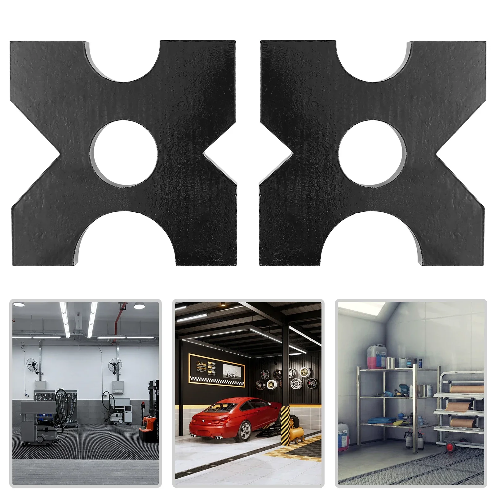 

20 Ton and 32 Ton Workshop Metal Press Plates,with 4 Grooves,1 inch/25mm Thick,H-Type Reinforced Hydraulic Workshop Press Plates