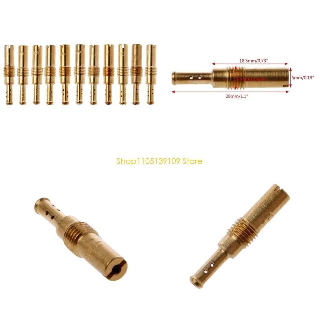 

P5ED 45# Auto Injector Slow Jet Vice Injector Nozzle For CB GY6 KOSO OKO PE CVK FCR Carburetor Supply System