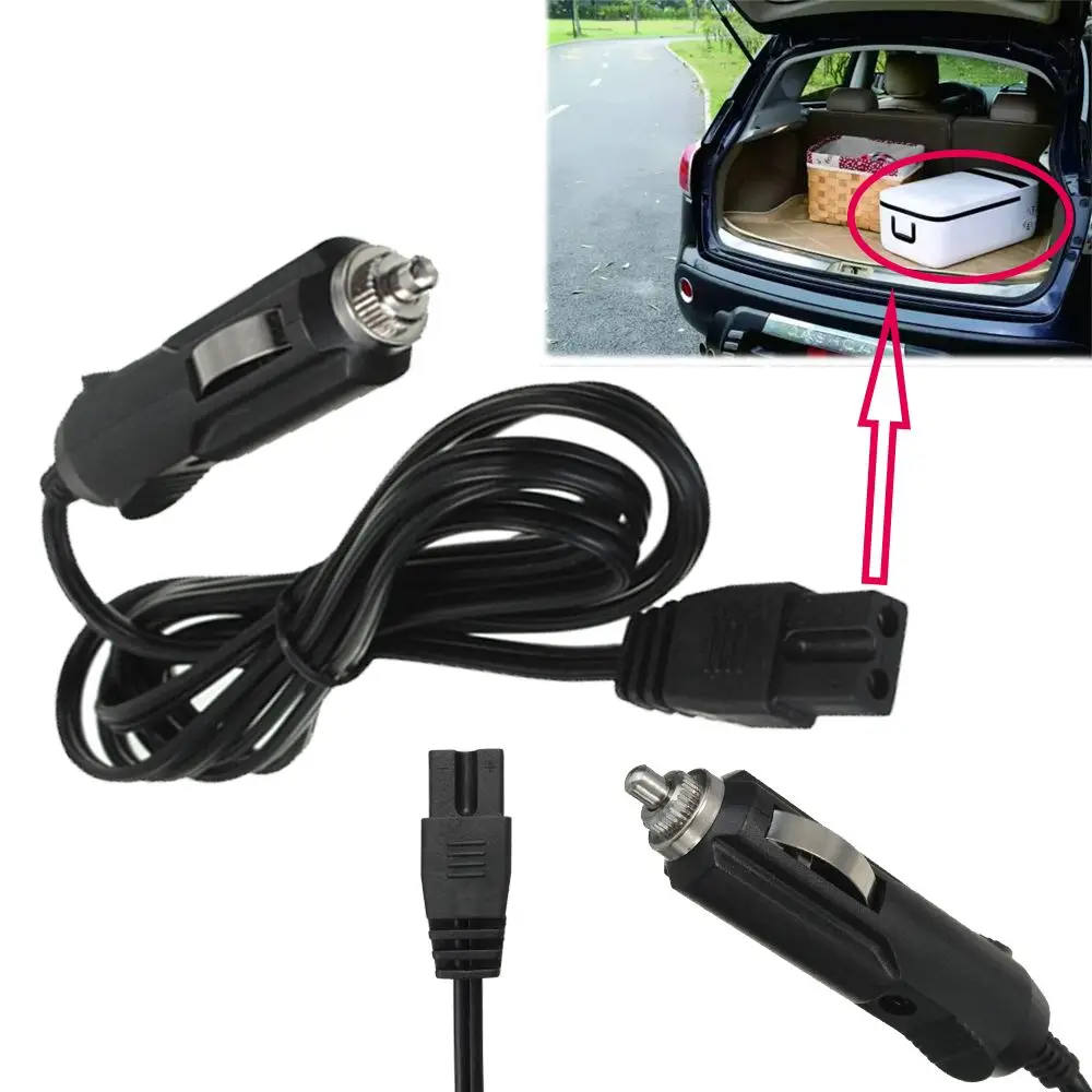 Easy to use Power Wire Extension Cord Plug Cigarette lighter Car Fridge Cable 2 Pin Connection