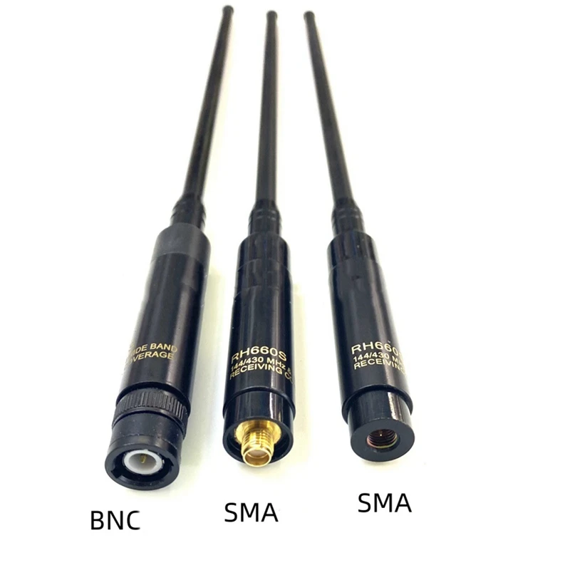 Антенна для рации 144/430 МГц, телескопическая антенна с высоким коэффициентом усиления для Baofeng/Yaesu/TYT