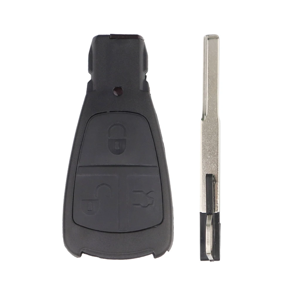 YIQIXIN 3ปุ่มเก่าสไตล์ Remote Car Key Shell สำหรับ Mercedes Benz C E S Class C180 1998-2004 w202 ML320 Fob กรณี