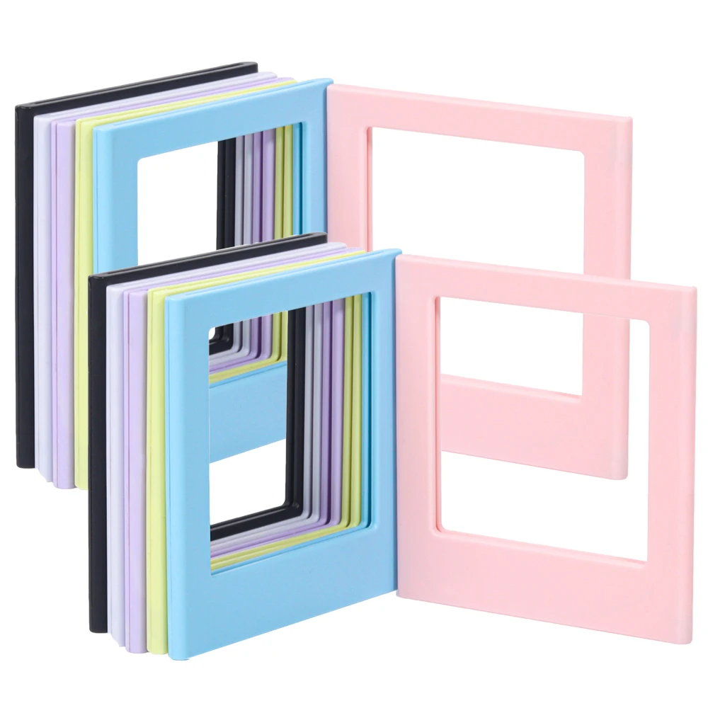4 Inch Instax Square Frames 1/5Pcs For Fujifilm Instax SQUARE SQ1 SQ6 SQ20 SQ40 Square Printer Film Papers Magnetic Photo Frames
