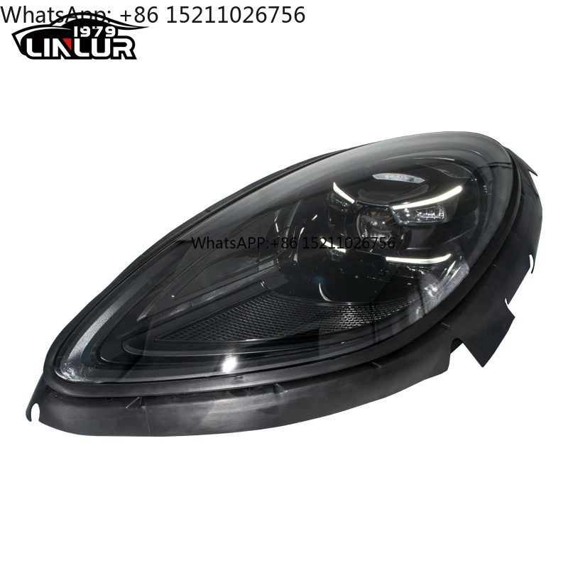 

[1979ll]Car Lamp 2014 2016 2017 2019 2020 95B Upgrade to 2023 Pdls matrix Style - Led Headlights for porsche Macan 95B