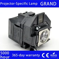 Lámpara de repuesto para proyector ELPLP96 para Epson VS250 VS355 VS350 EX5260 EH-TW650 EB-S41 X39 108 bombilla de proyección profesional solo