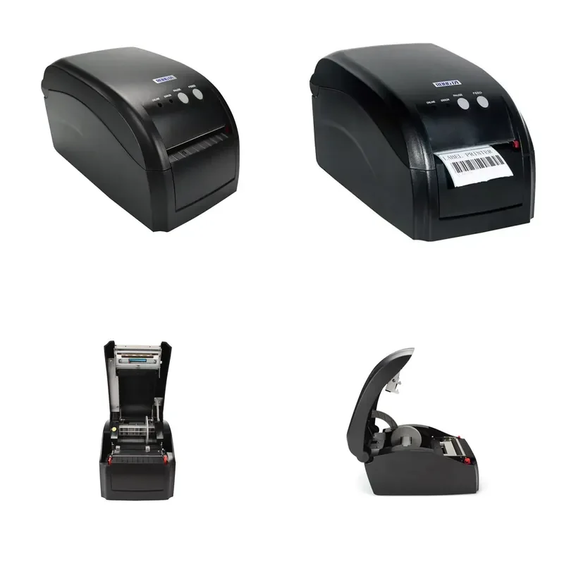 Rongta RP80VI 80mm 3 Inch Thermal Label Barcode Printer with Paper Peeling Function with USB Serial Parallel Ethernet Support
