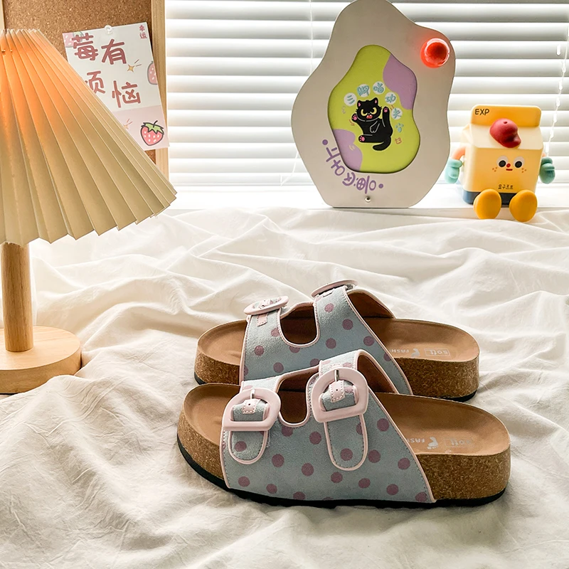 ビーチシューズレディーススリッパスリッパ女性プラットフォームサボフラット-2025-ソフトスライド女性の靴ハウススリッパプラットフォーム夏下駄