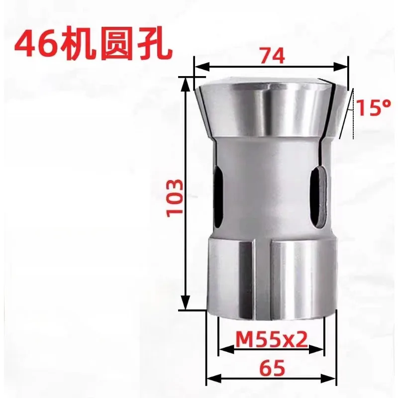 1pc CK46# 4.0-50.0mm Round Hole Type CNC lathe Back Pull collet Spring Steel High Precision Chuck