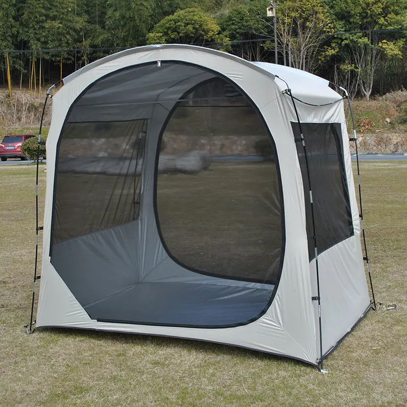 

4-Sided Large Mesh Mosquito Proof Tent, Spacious Square Shape with Ground Sheet, Stand-Up Height for Adults, Breathable