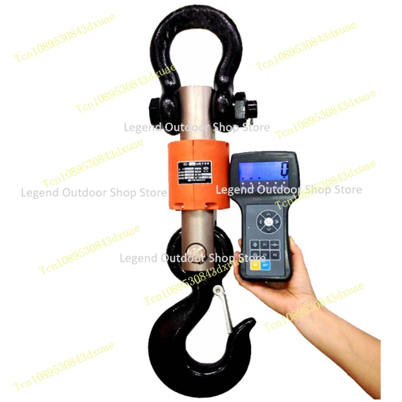 3T/ 5T/10T Wireless Electronic Crane Scale Wireless Printing Crane Scale Hook Called Driving Scale