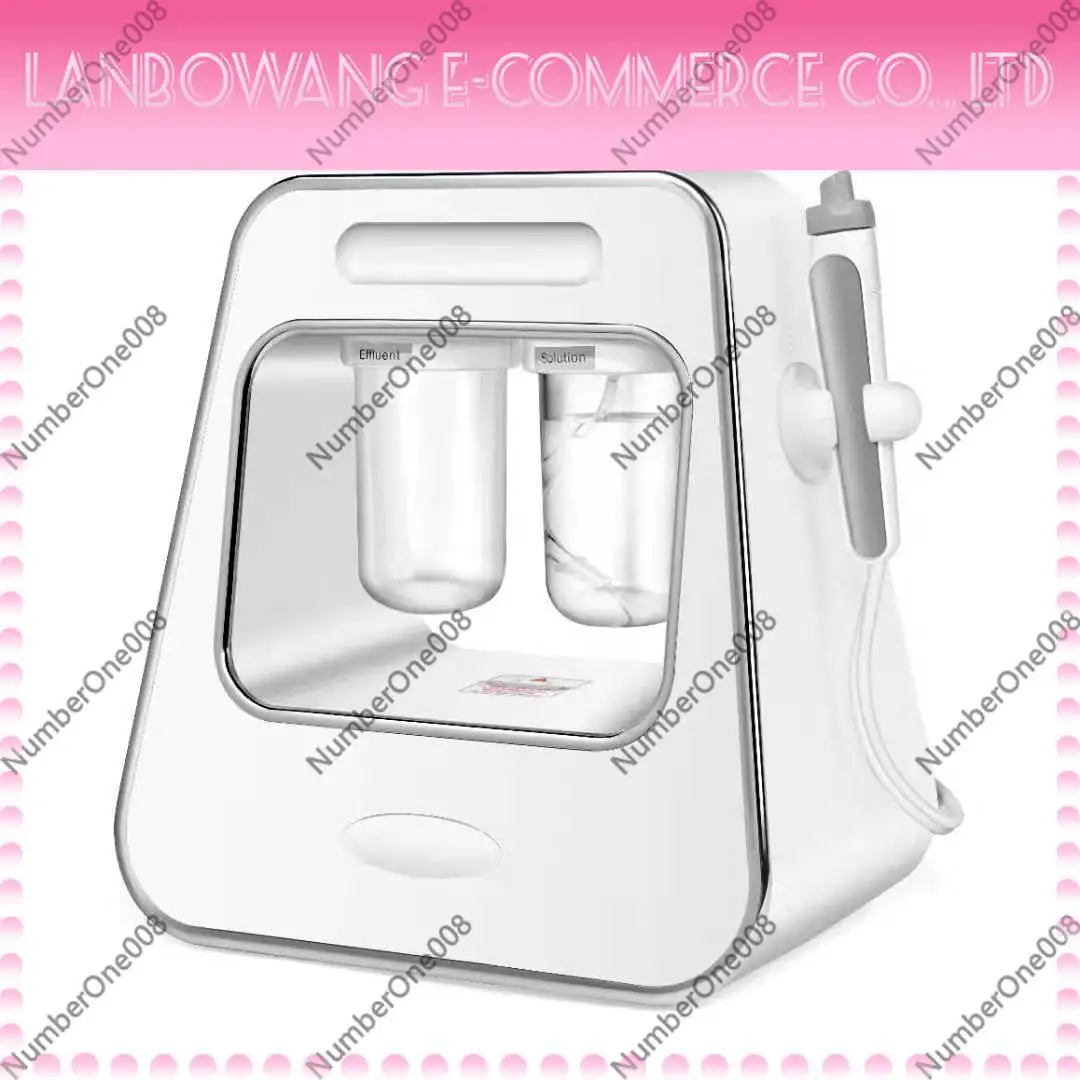 Portable Micro-Bubble Skin Scrubber Blackhead Remover Facial Cleaner Oxygen Infusion Beauty Device