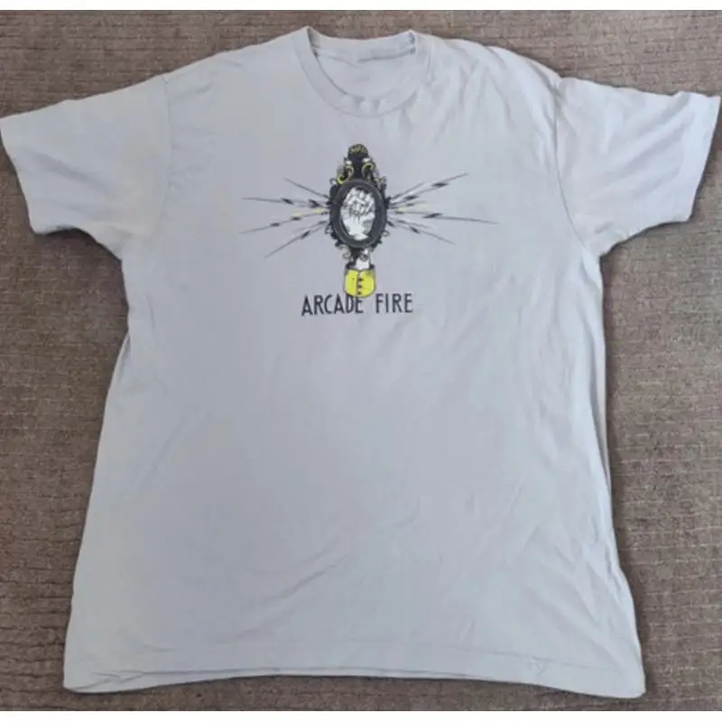 

Arcade Fire For Friends White T Shirt Cotton All Size