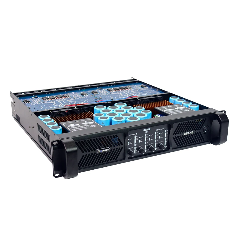 

Factory Price FP22000q High Power Amplifiers Concert 4 Channel 2500W*2 Class-TD Amplificador