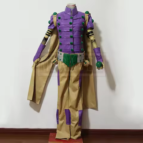 Steel Ball Run Gyro Zeppeli Halloween Costume Julius Caesar Zeppeli Cosplay Christmas Party Uniform Custom Made Any Size