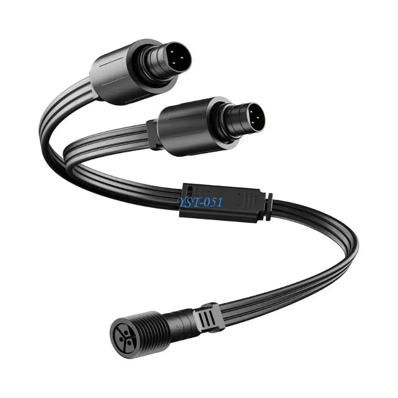 E15A Easy Installation Power Splitters Cable for Outdoor Light Featuring Universal and High Quality for Safety