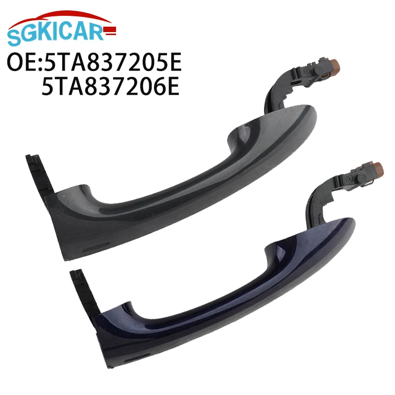 odidio-5ta837205e-5ta837206e-左右外側ドアハンドル-フォルクスワーゲン-トゥーラン-2016-2022年式用