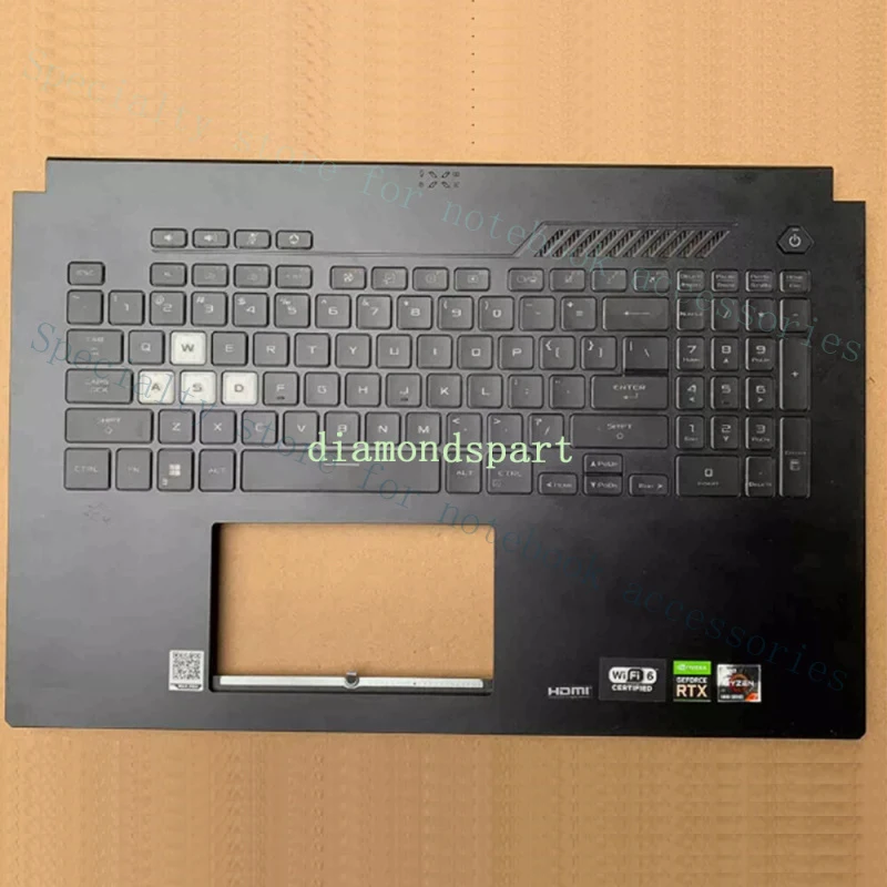 

A+ For ASUS TUF Gamig 3Puls FA707 FX707 FX707ZM Upper Palmrest Cover US Keyboard