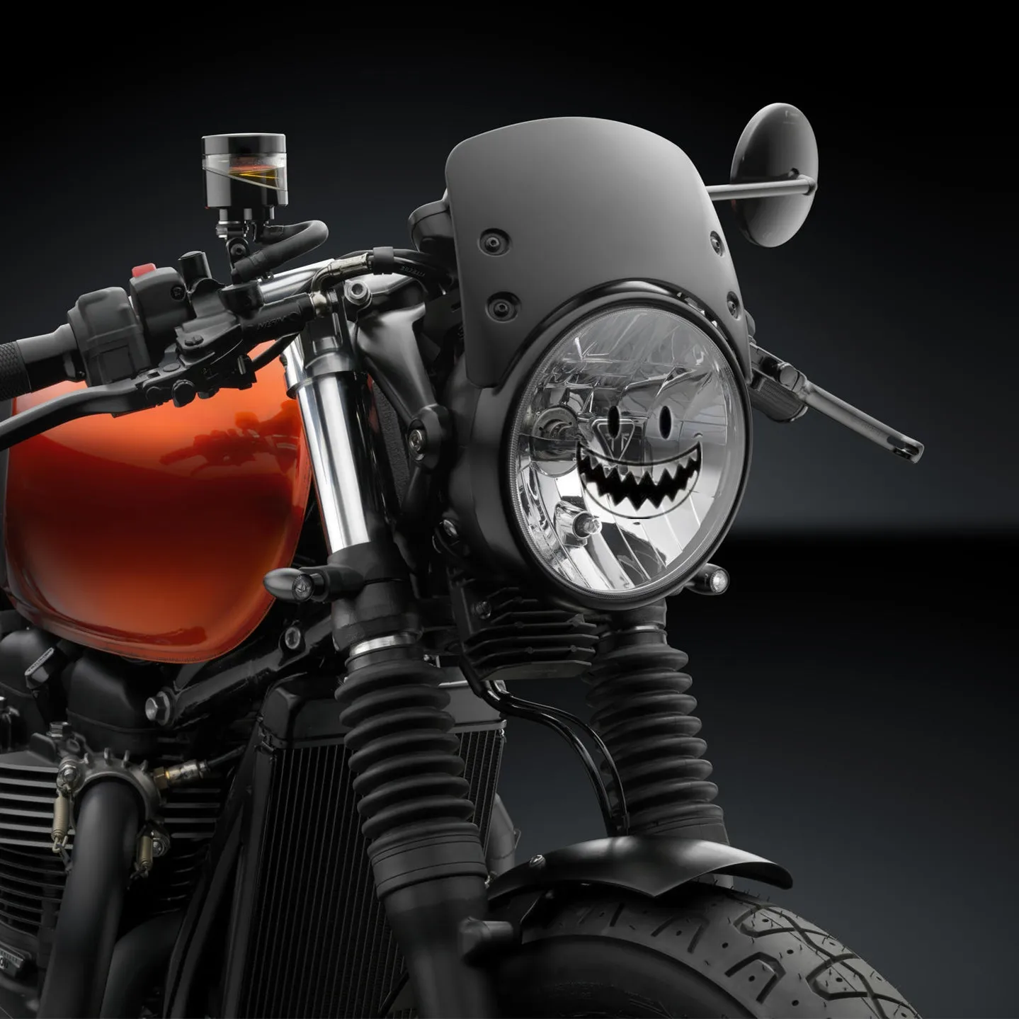 

For DUCATI Scrambler 800 1100 Sixty2 Urban Enduro Monster 796 1200 Motorcycle Headlight Decoration Funny Creative Stickers