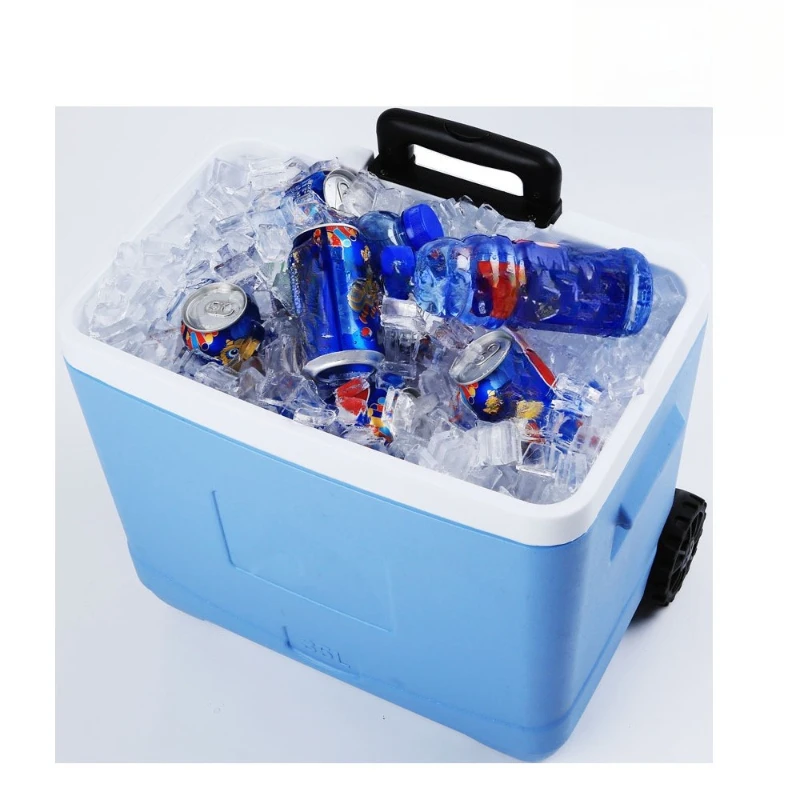 

Takeaway incubator Thickened PP material pulley retractable tie rod portable refrigerator