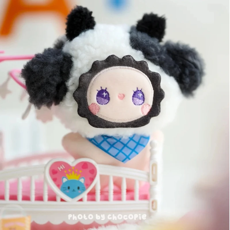 إيما سيكريت غامض القطيفة قلادة صندوق أعمى - سلسلة اسفنجي جميلة مفاجأة دمية العصرية الفينيل الوجه لعبة هدية عيد ميلاد ديكور