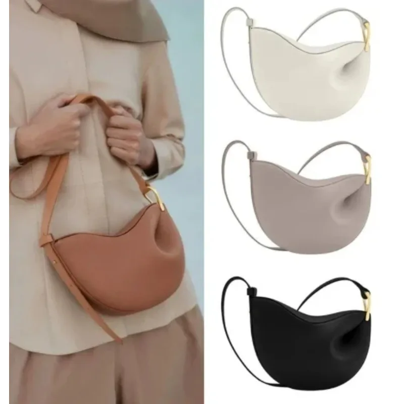 

2025 New French Women's Bead Bag, New Underarm Design, Women's Simple Belt Bag