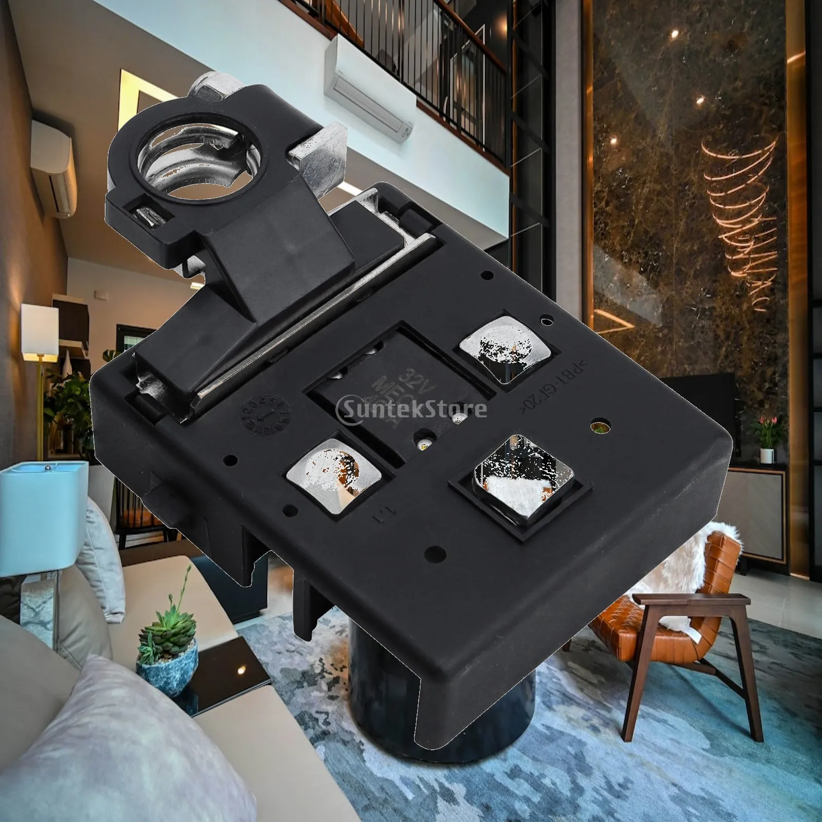 Fuse Box Battery Terminal Connector 32V 400A Convenient Solid Structure for Cars Rvs Yachts Double Battery System