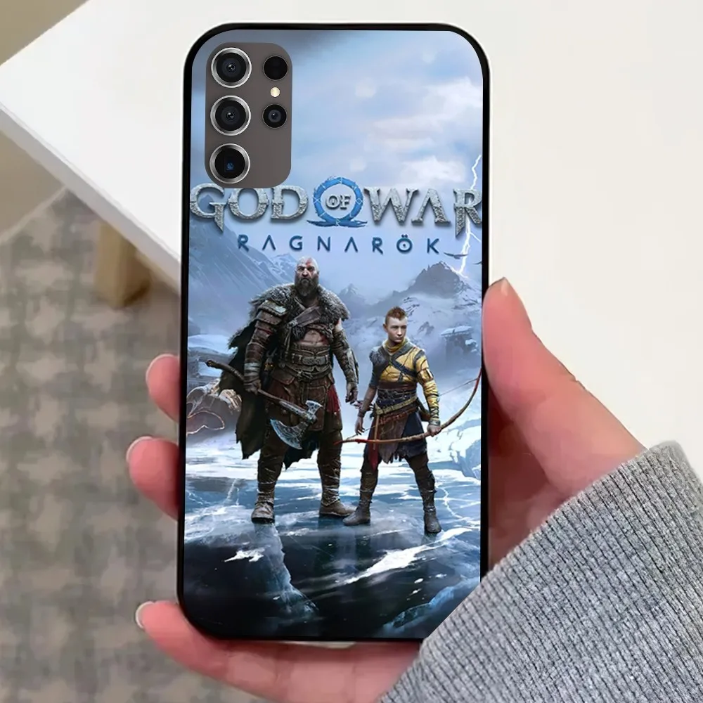 Game G-God of War Phone Case For Samsung Galaxy S22 S24 S23 S30 Note 20 10 Plus LITE FE ULTRA Shell