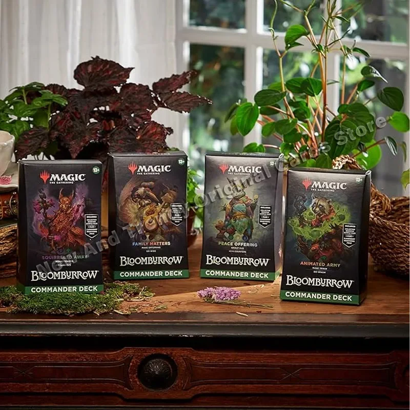 Original Magic The Gathering(MTG)Cards Bloomburrow Commander Deck Bundle Box Limited Edition TCG Card Toy Collection Gift