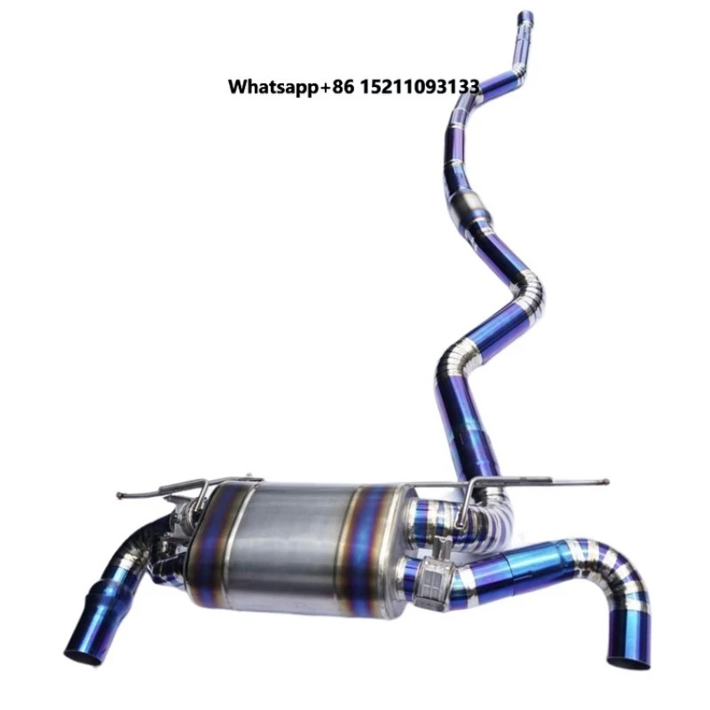 Hot Selling  Full Titanium Exhaust System With Dual Tips  New Condition