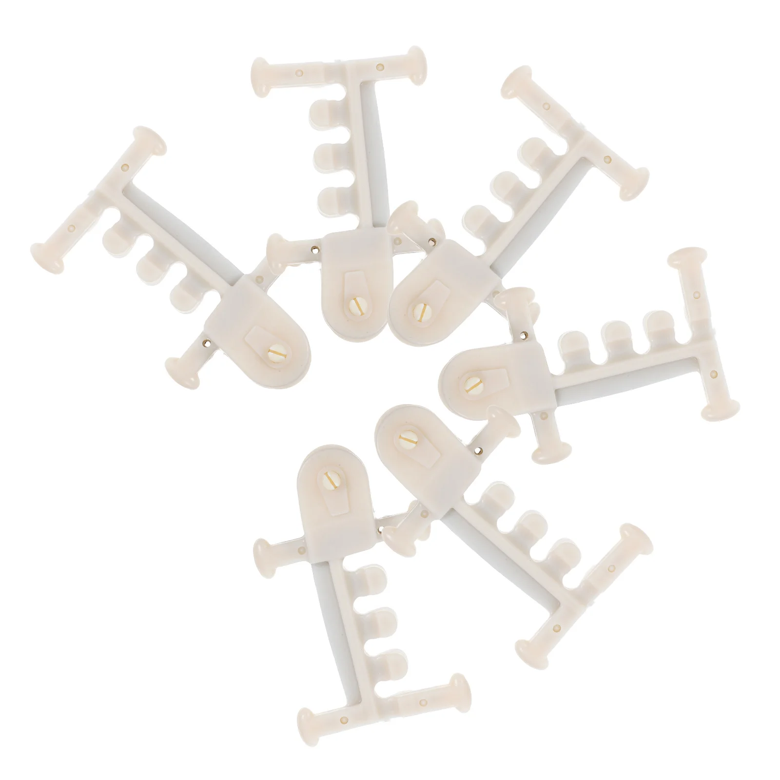 

6pcs Film Air Vent Snap Clips Weather Resistant Tube Clips For Greenhouse Accessories Sunshade Nets Frame Antitwist Membrane