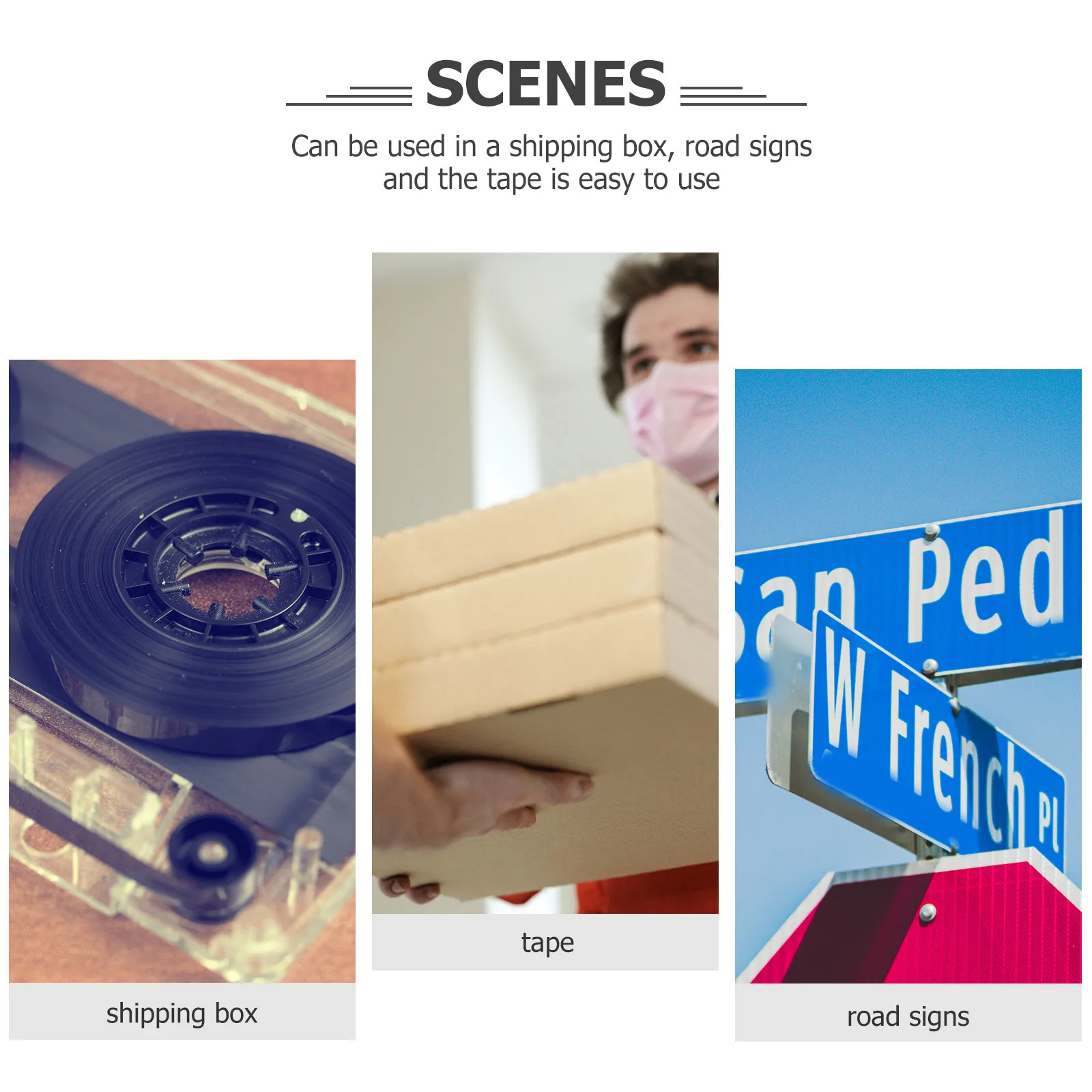 Direction Arrow Safety Sticker Durable Equipment Indicator Decal For Traffic Warning Signs Arrow Indicator Equipment