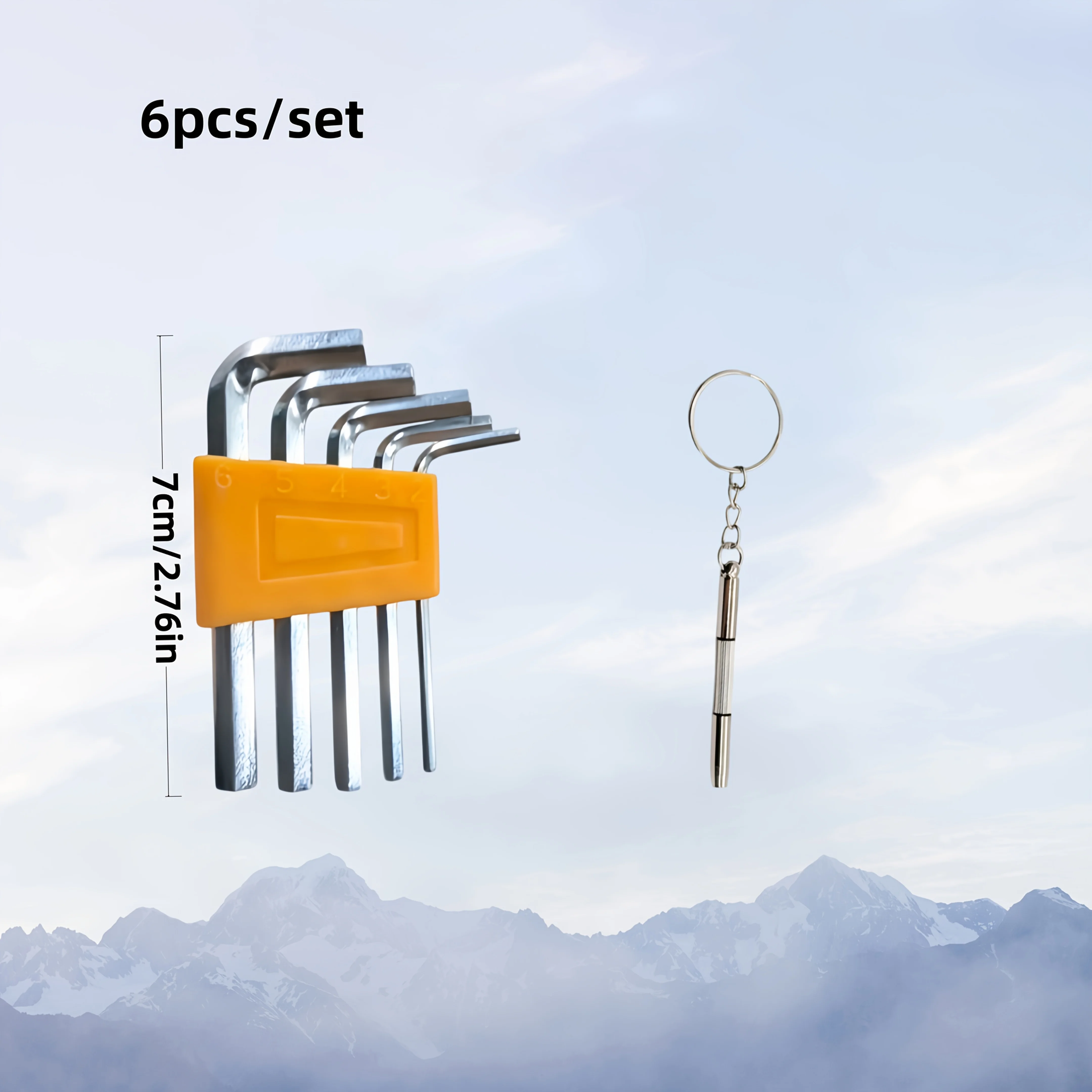 Hex Wrench Set, Essential Tool for Furniture Installation And Dismantling, Table And Chair Assembly Without Help for Car Repair