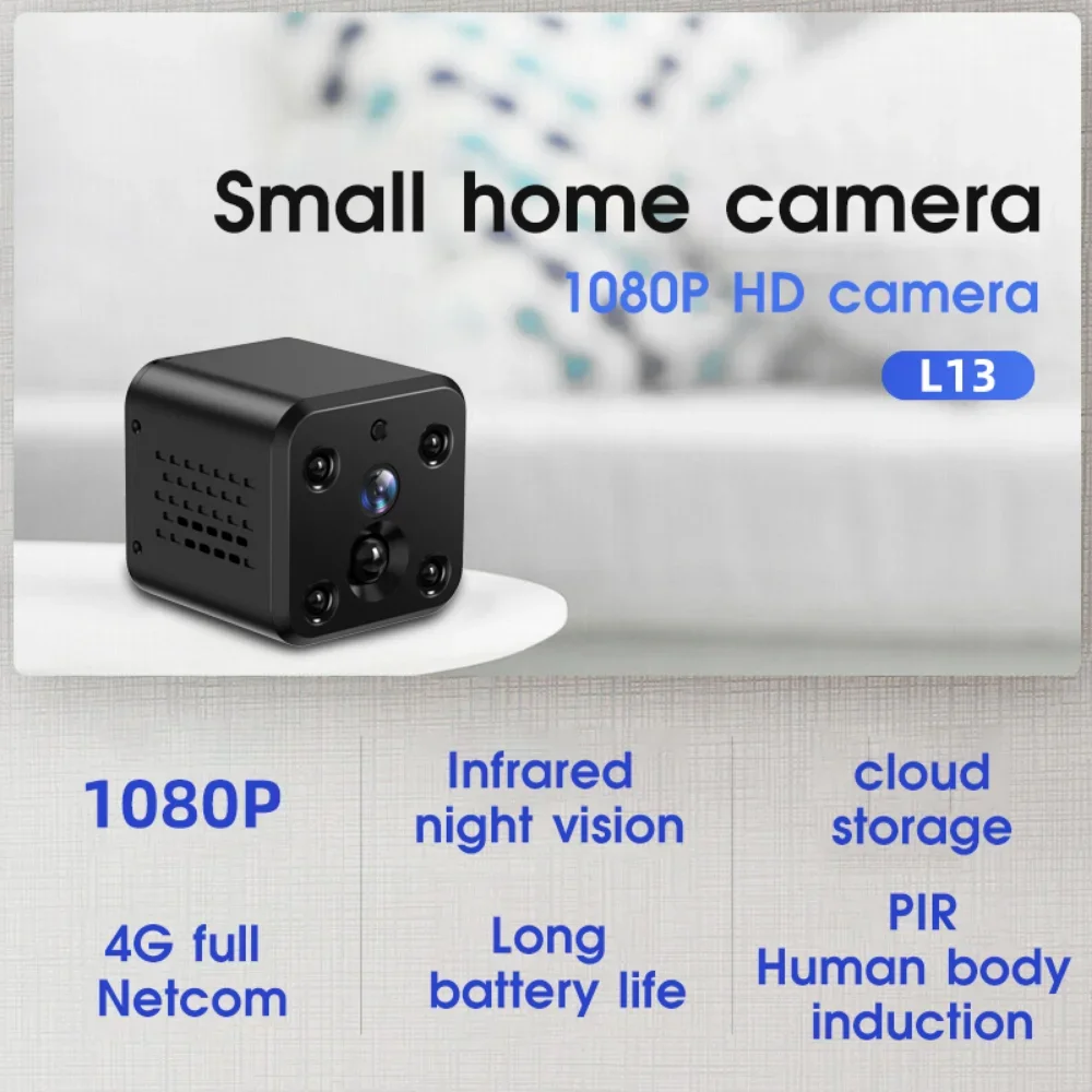 2K 4G SIM Card Wifi Mini IP Camera With Battery Video Record IR Night Vision Surveillance Security CCTV Micro Camcorder IP Cam