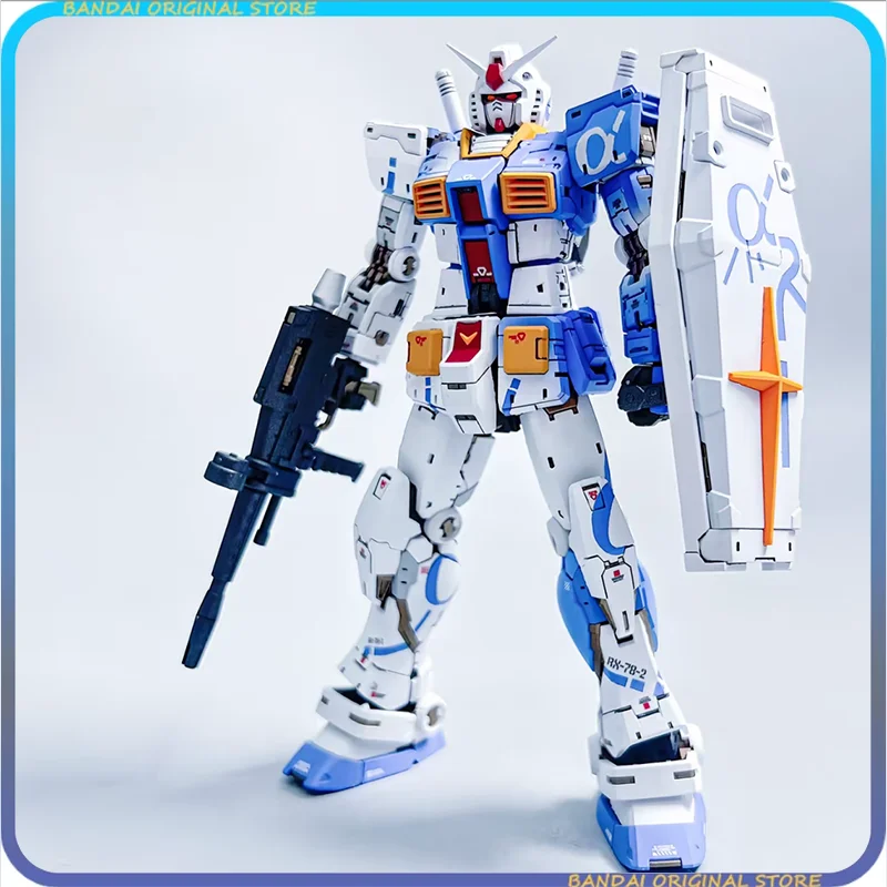 

【New product】FAT CAT MG 1/100 RX-78-2 Ver.9 001Magnification Series Jiu Long Quan 1 color scheme Assembly Model Kit Toys Gifts